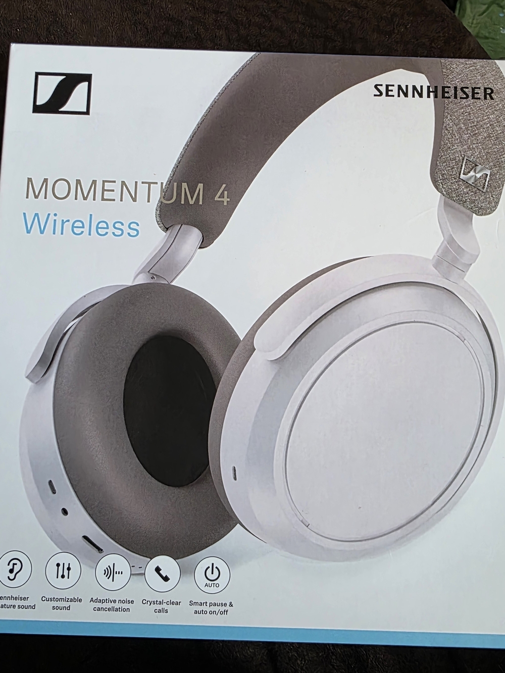 Sennheiser Momentum 4 Wireless Headphones - White